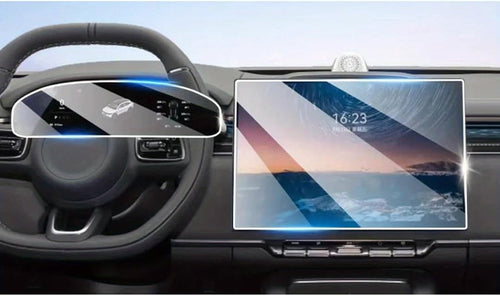 Screen Protector Set for Zeekr 7X (2024–2025) – Tempered Glass for Main & Dashboard Display